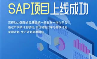 國(guó)釀SAP項(xiàng)目上線(xiàn)啦！